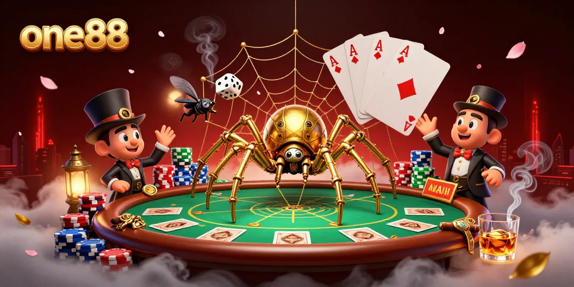 Experience thrilling gameplay at one88 with a lively steampunk casino scene full of dynamic characters and rich casino elements.