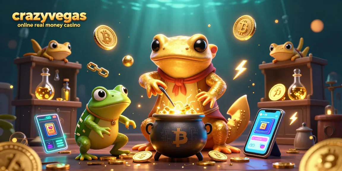 Experience the thrill of crazyvegas online real money casino with alchemists and crypto magic.